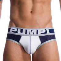 PUMP! - Brief "Thunder" (blau) XL