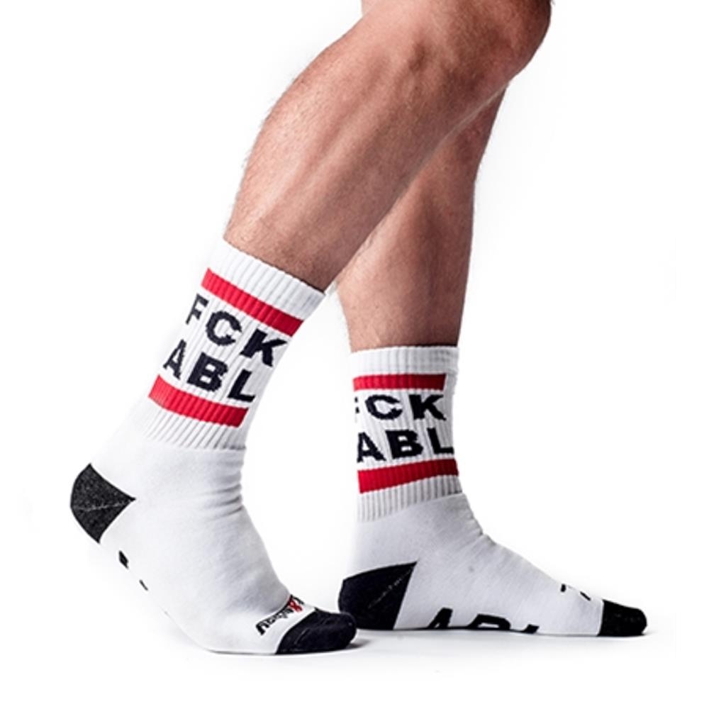 SK8ERBOY - Socken I FCK ABL I weiß I EU 47-50