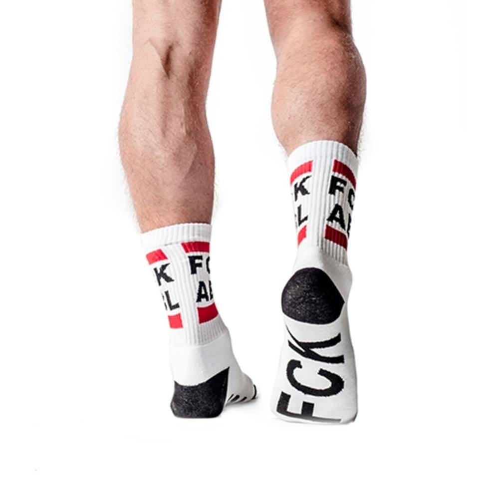 SK8ERBOY - Socken I FCK ABL I weiß I EU 47-50