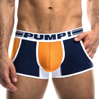 PUMP! - Boxershort "Varsity Jogger" (orange) L