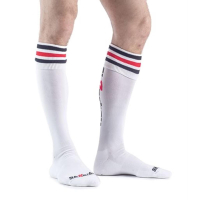 SK8ERBOY - Socken I Soccer-Socks I weiß