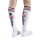 SK8ERBOY - Socken I Soccer-Socks I weiß