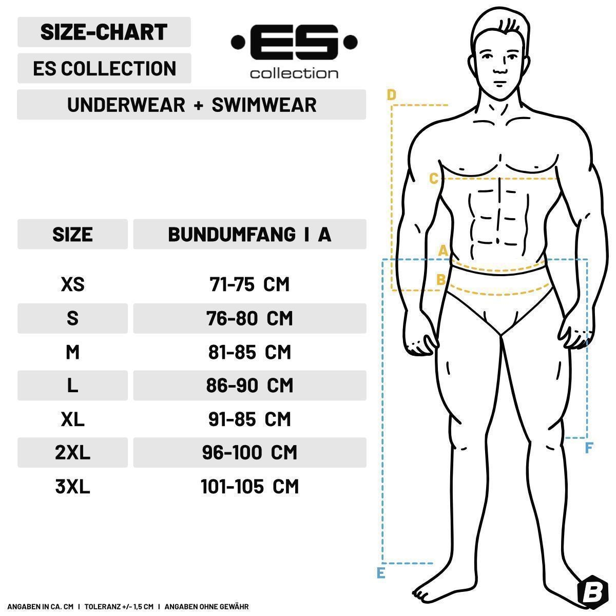 ES - Boxershort I Rohmbus-Combi-Trunk I silber S