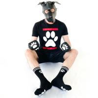 SK8ERBOY - Socken I Puppy-Play-Edition I schwarz
