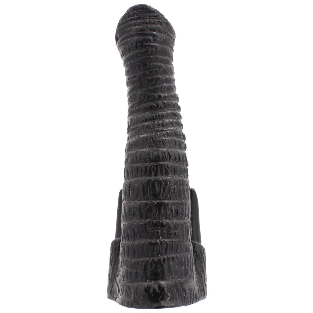 ANIM-HOLE - Dildo I Djumbo I 18 x 6-cm I PVC I schwarz