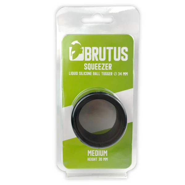 BRUTUS - Silicone Ball-Strecher "Squeezer" Medium - 30-mm (schwarz)