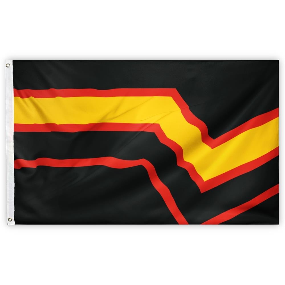 PRIDE-Flagge I Rubber-Fetish I Heavy-Edition I 90 x 150-cm