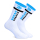 SNEAKFREAXX - Socken I Play-Edition I weiß-hellblau