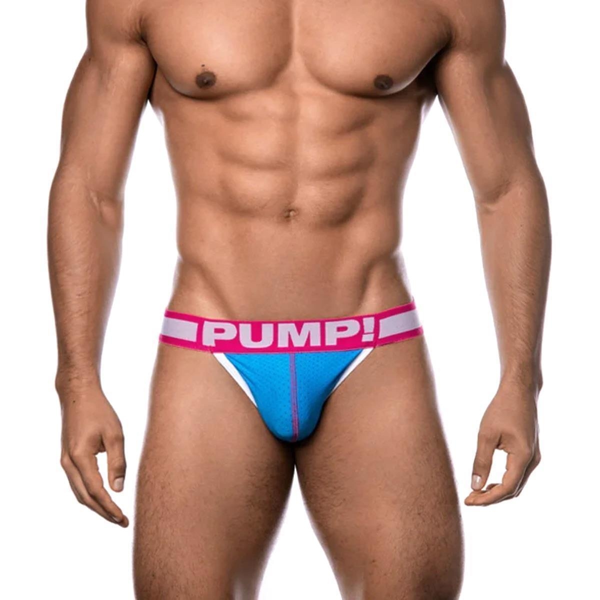 PUMP! - Jockstrap I Sugar-Rush I blau-pink I XL
