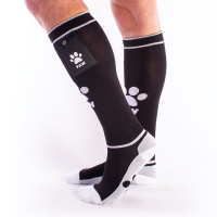 BRUTUS - Socken "Puppy-Party-Socks" (schwarz-weiß)