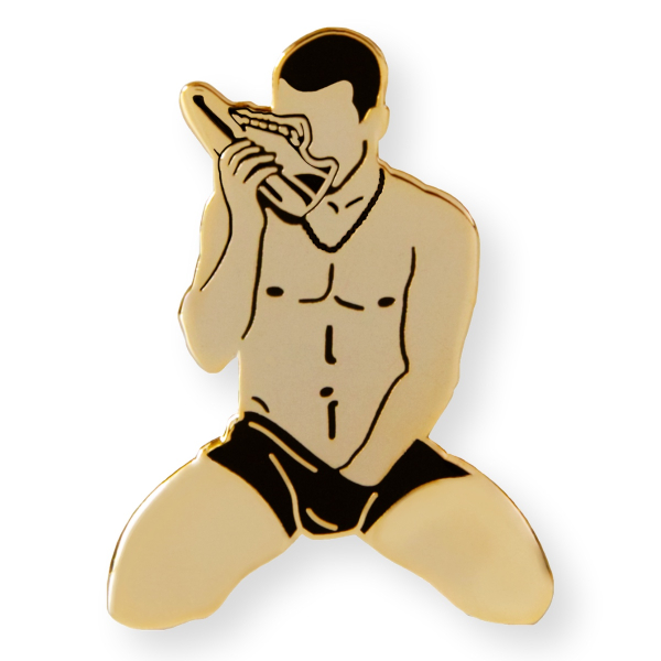 MASTER OF THE HOUSE - Pin "Sniffer" (gold)