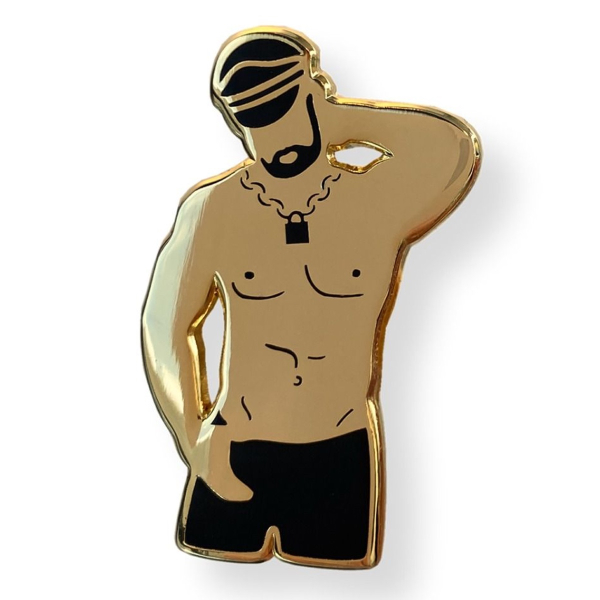 MASTER OF THE HOUSE - Pin "Locked" (gold)