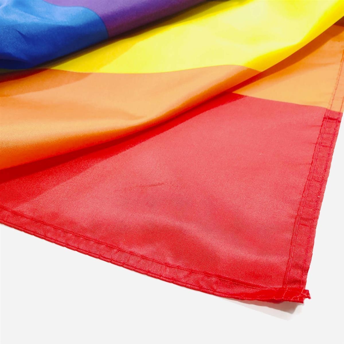 PRIDE-Flagge I Progress-Regenbogen I 90 x 150-cm
