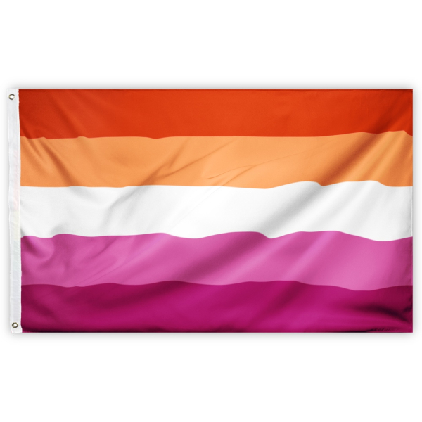 Lesbisch Flagge I 90 x 150-cm