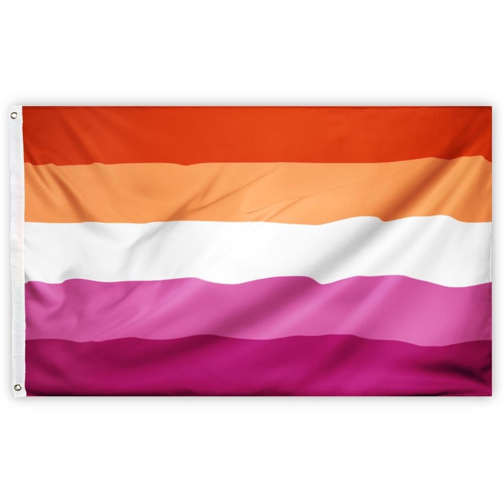 PRIDE-Flagge I Lesbisch I 90 x 150-cm