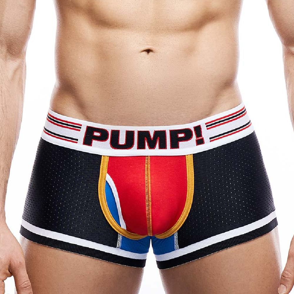 PUMP! - Boxershort "Circuit Touchdown" (rot) M