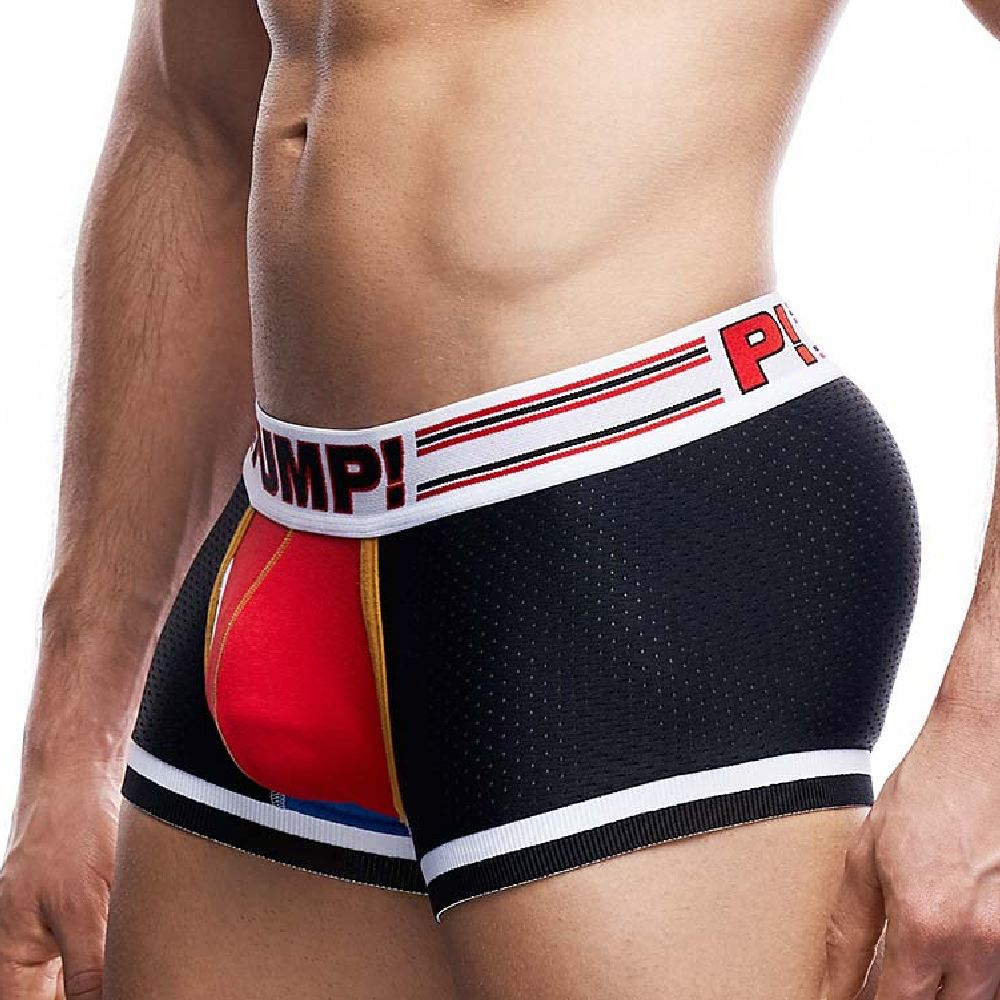 PUMP! - Boxershort "Circuit Touchdown" (rot) M