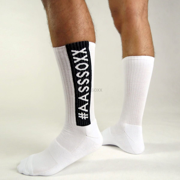 AASSSOXX - Crew Socken "Kinky Eastboy" (weiß)