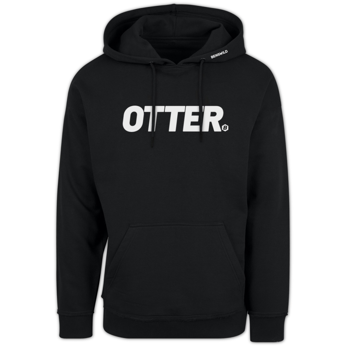 BENSWILD - HOODIE OTTER I SCHWARZ 4XL