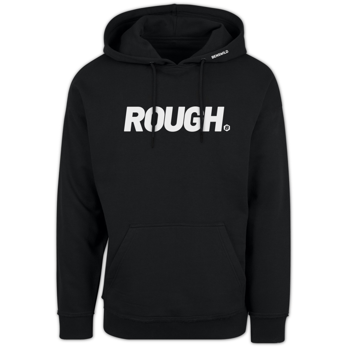 BENSWILD - HOODIE ROUGH I SCHWARZ M