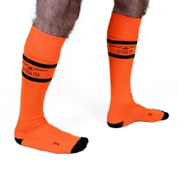 MISTER B I Urban Football Socken I neon-orange EU 42-46