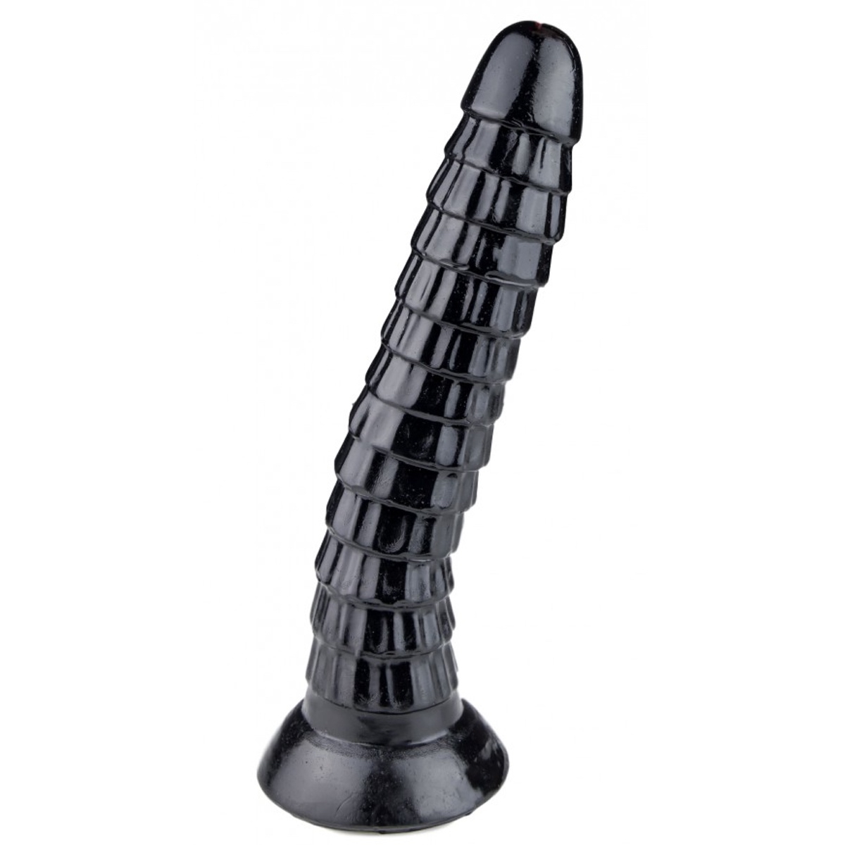 ANIM-HOLE I Dildo I Pangolin I 24 x 5,4-cm I PVC I schwarz