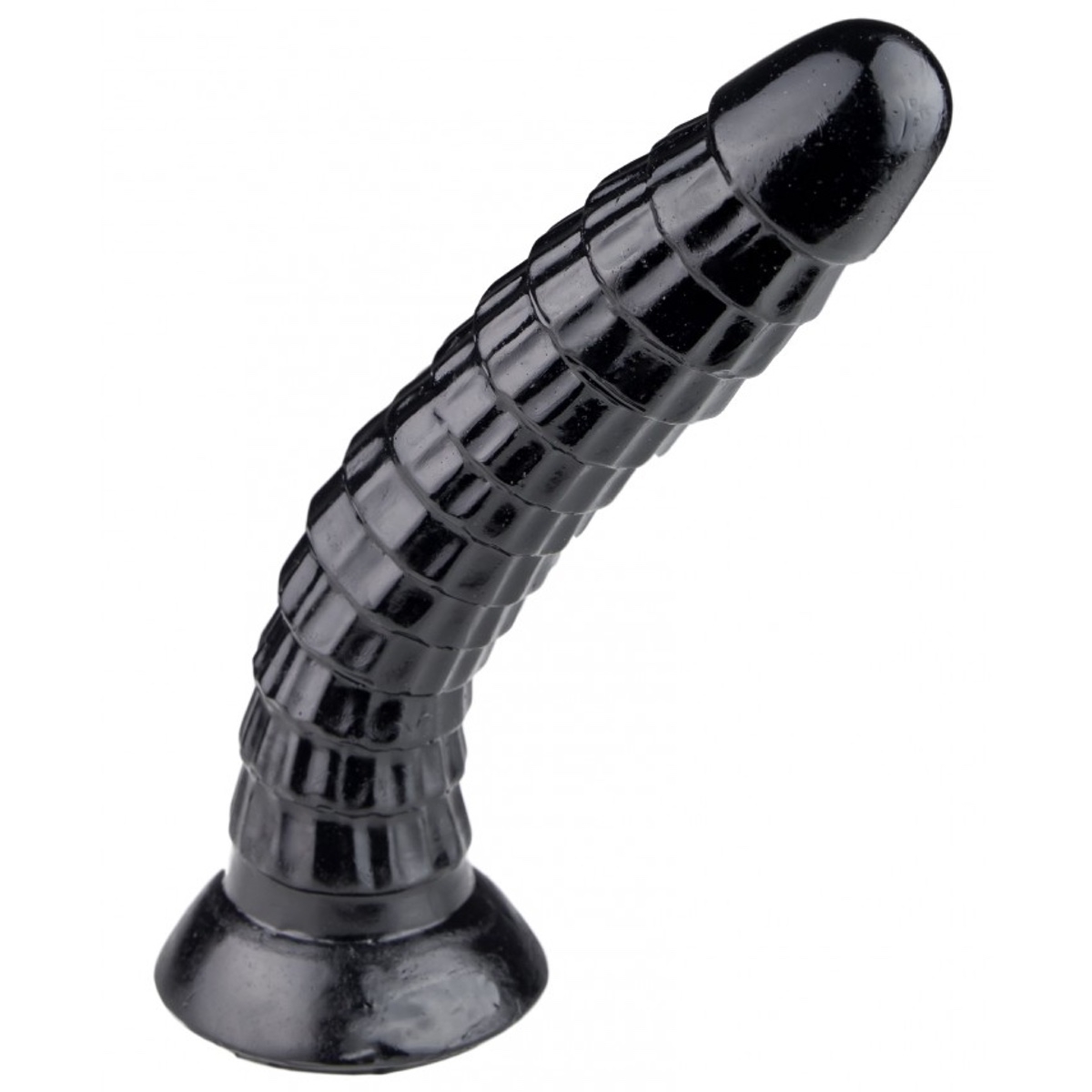 ANIM-HOLE I Dildo I Pangolin I 24 x 5,4-cm I PVC I schwarz
