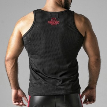 LOCKER GEAR - Mesh Tanktop I rot M
