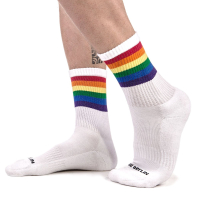 BARCODE - Socken I PRIDE-Edition I regenbogenfarben I