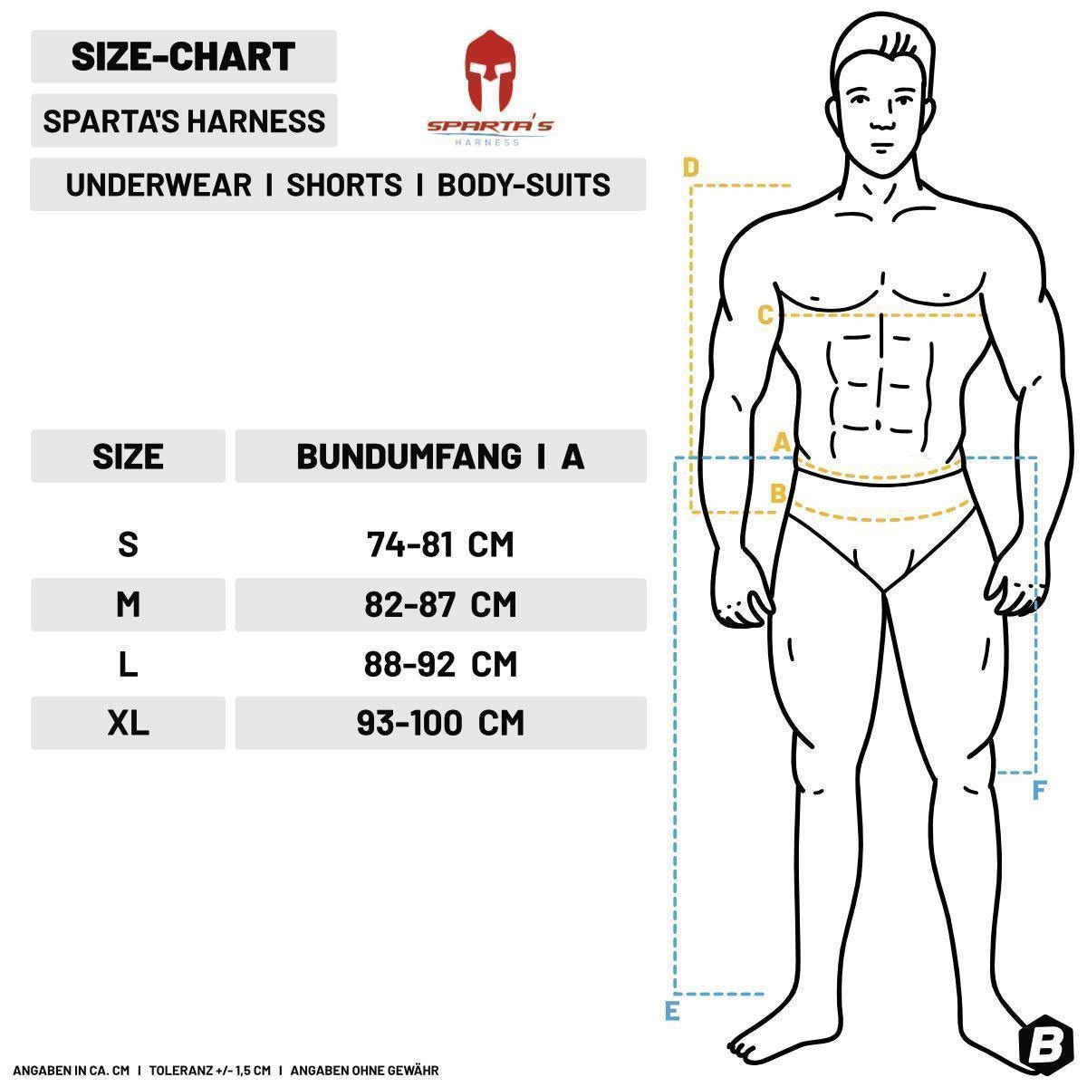 SPARTAS I Jockstrap I Jocks-Shell I schwarz-weiß I L