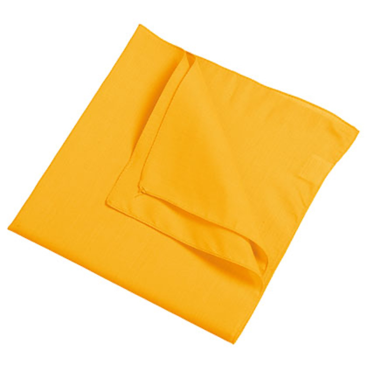 Halstuch I 50 x 50-cm I dunkelgelb