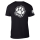 BENSWILD - Custom Puppy-Play T-Shirt I Pfote + Name I Outline I schwarz I Back-Print