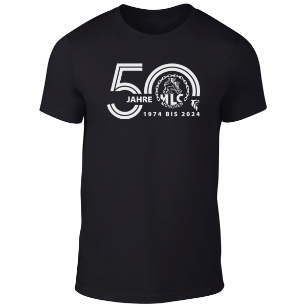 MLC MUNICH - T-Shirt I 50 Jahre - MLC München I schwarz I