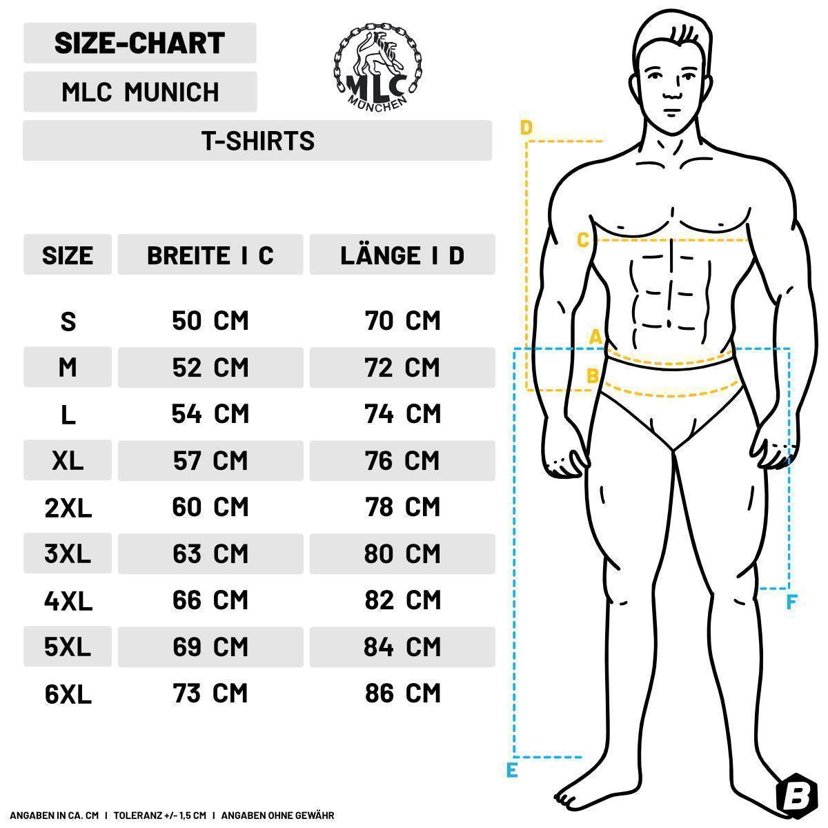 MLC MUNICH - T-Shirt I Schnackseln I schwarz I S