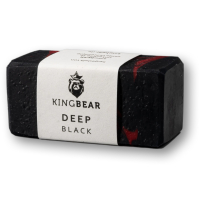 KING-BEAR - handgemachte Seife I DEEP BLACK