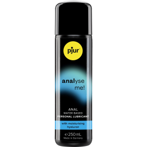 PJUR - Moisturising Aqua-Anal-Gleitgel I Analyse me! I 250-ml Flasche