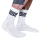 MISTER B - Crew Socken I WOOF I weiß I