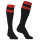SNEAKXX - Socken I High-Socks I HARD I schwarz-rot