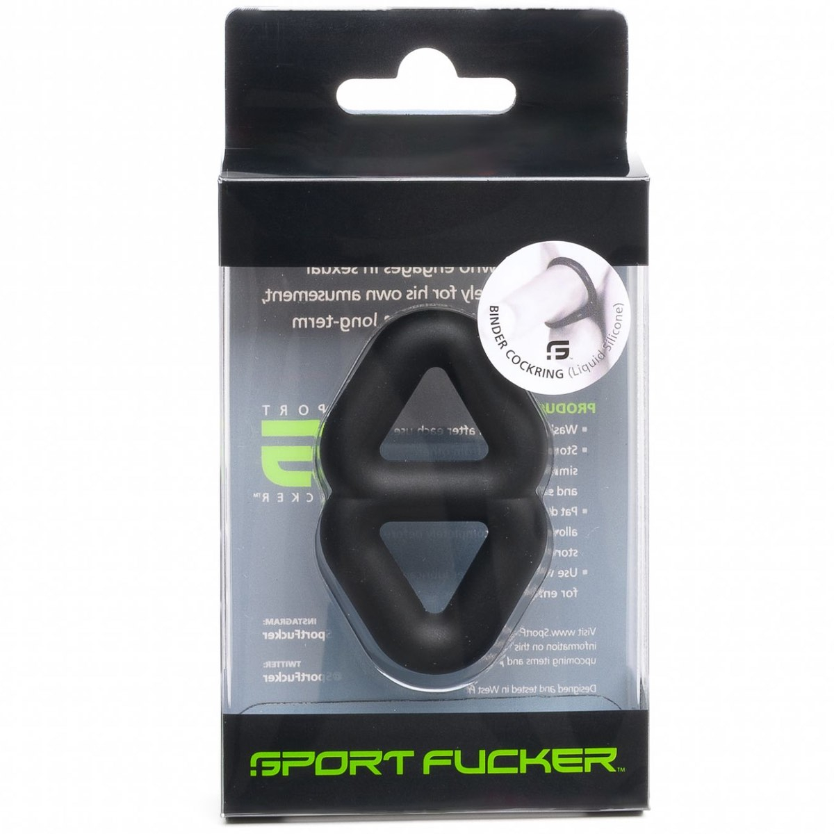 SPORT-FUCKER - Cockring I Binder I schwarz