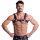 665 - Vegan Bulldog Harness I schwarz I