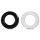 BRUTUS - Cockring I 2er-Pack I Thin & Stretchy I ELASTICO I schwarz + transparent