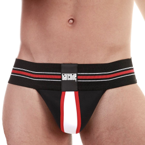 BARCODE BERLIN - Jockstrap I Jock Denis I schwarz-weiß-rot I