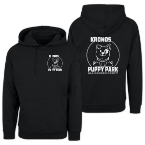 PUPPYPARK - Custom Puppy-Play Hoodie I schwarz I Back-Print