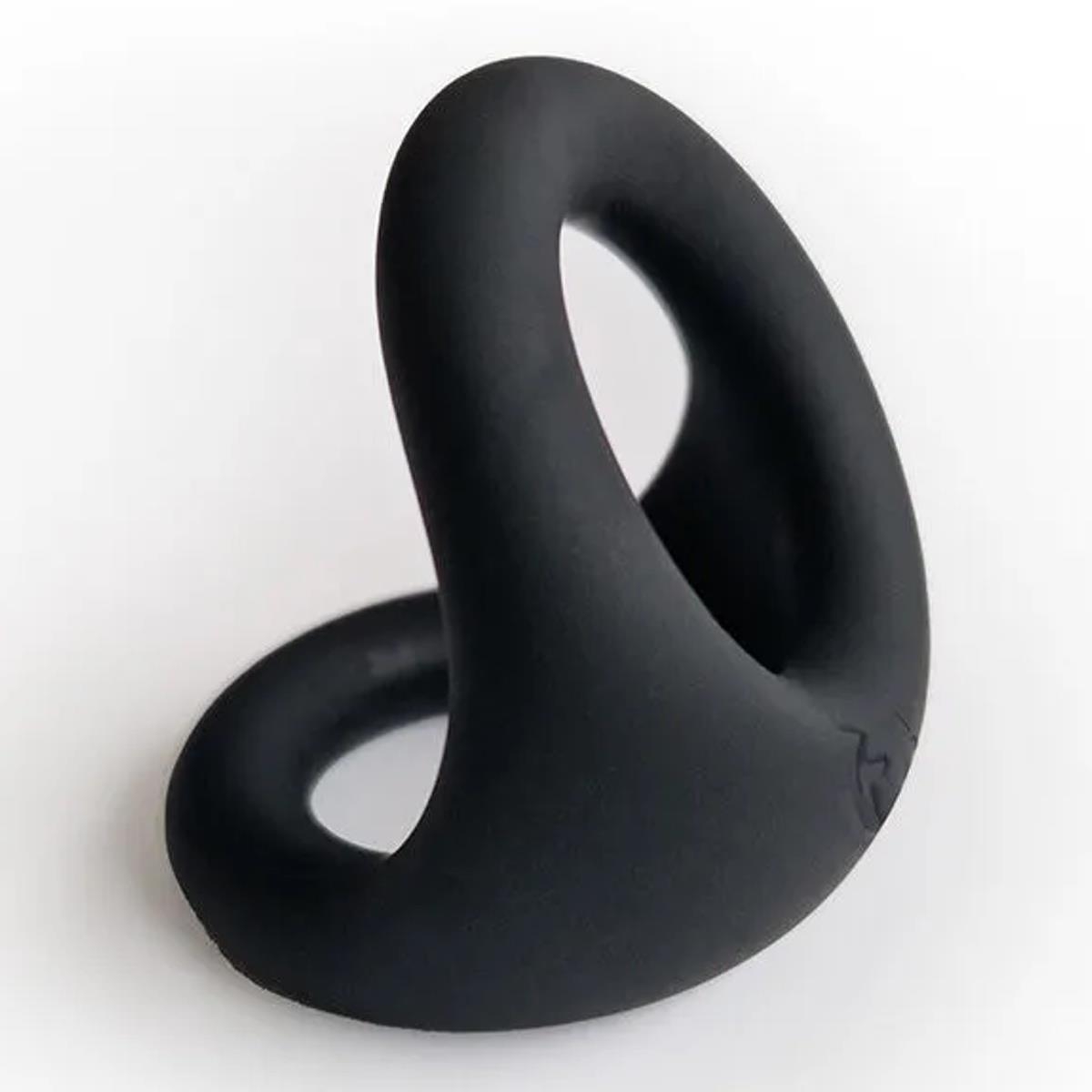 BRUTUS - Hypersoft Dual-Cockring I GEMINI I Silikon I schwarz - BENSW BRUTUS - Hypersoft Dual-Cockring I GEMINI I Silikon I schwarz - BENSW