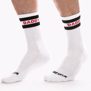 BARCODE BERLIN - Socken I Daddy I weiß I