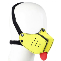 KINKY-PUPPY - Puppy-Play Halbmaske I gelb