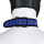 KINKY-PUPPY - Neopren Halsband I blau-schwarz