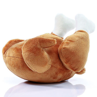 Puppy-Play Plüschspielzeug I Brat-Hähnchen I braun