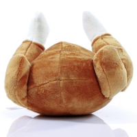 Puppy-Play Plüschspielzeug I Brat-Hähnchen I braun