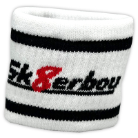 SK8ERBOY - Sweatband I DOG-PAW I weiß
